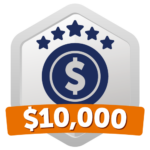 Raised $10,000