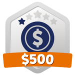 Raised $500