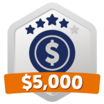 Raised $5,000